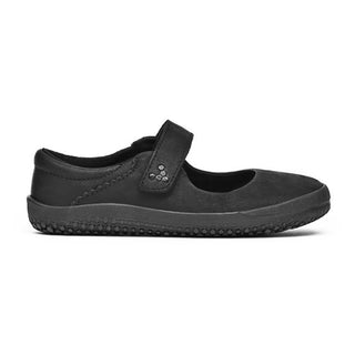 Sapato escolar clássico para meninas Vivobarefoot, preto, tamanho 39 D, tamanho grande, para crianças (6 unidades)