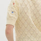 Entro - Diamond Pattern Pointelle Sweater