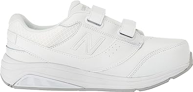 Tênis de caminhada New Balance 928 V3 Hook and Loop feminino, branco, tamanho 7 2E, extra largo, EUA