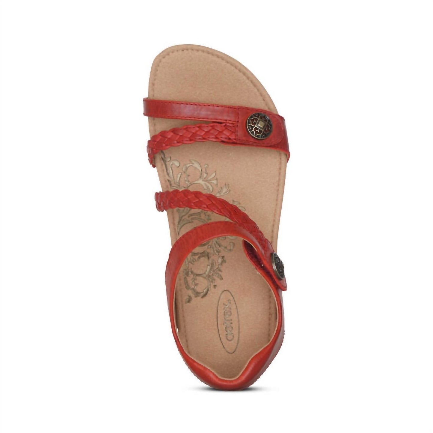 Aetrex - Women's Jillian Braided Quarter Strap