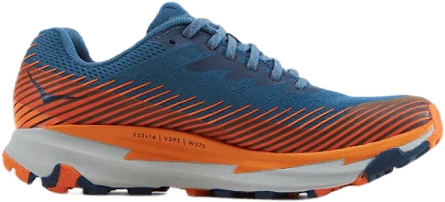 Tênis de corrida Hoka Torrent 2 masculino, azul, tamanho 7, D, médio, EUA