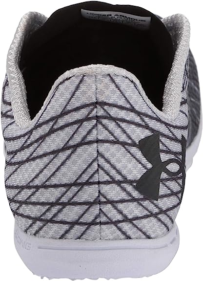 Tênis de corrida Under Armour Kick Distance 3 masculino, cinza Halo, tamanho 8 D, médio, EUA