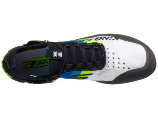 Tênis de corrida masculino Skechers Go Run Speed ​​Xc preto/azul tamanho 13 D médio EUA