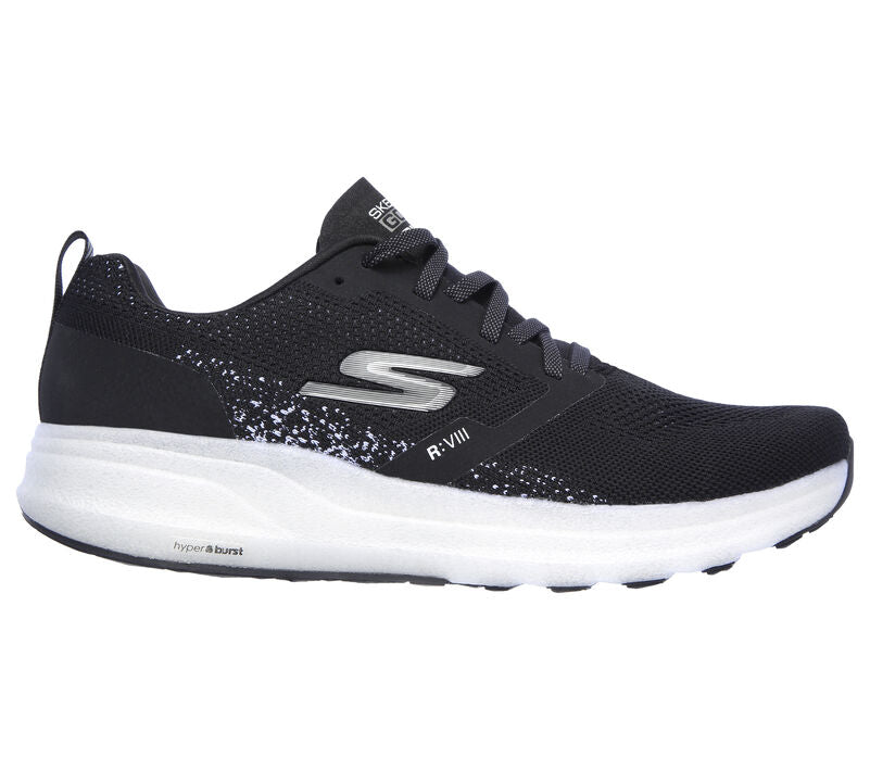 Tênis de corrida Skechers Gorun Ride 8 Hyper masculino, preto