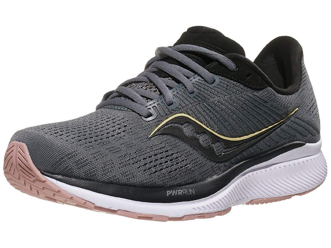 Tênis de corrida Saucony Guide 14 feminino, preto