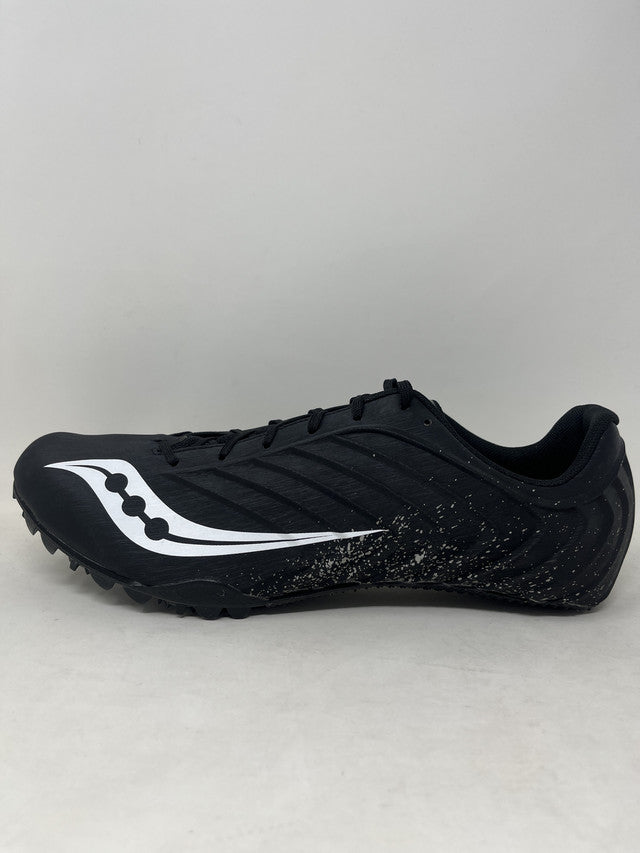 Tênis de corrida Saucony Spitfire 5 masculino, preto, tamanho 11,5 D, médio, EUA