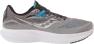 Tênis de corrida Saucony Ride 15 masculino, liga/topázio