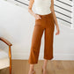 Judy Blue - High Rise Control Top Wide Leg Crop Jeans