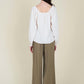 Grade & Gather - Hand Smocking Detail Satin Top