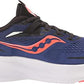 Tênis de corrida Saucony Ride 15 masculino Safira/Vermelho Vizired