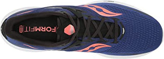 Tênis de corrida Saucony Ride 15 masculino Safira/Vermelho Vizired