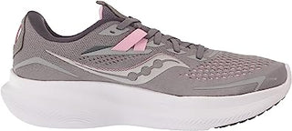 Tênis de corrida Saucony Ride 15 feminino em liga/quartzo