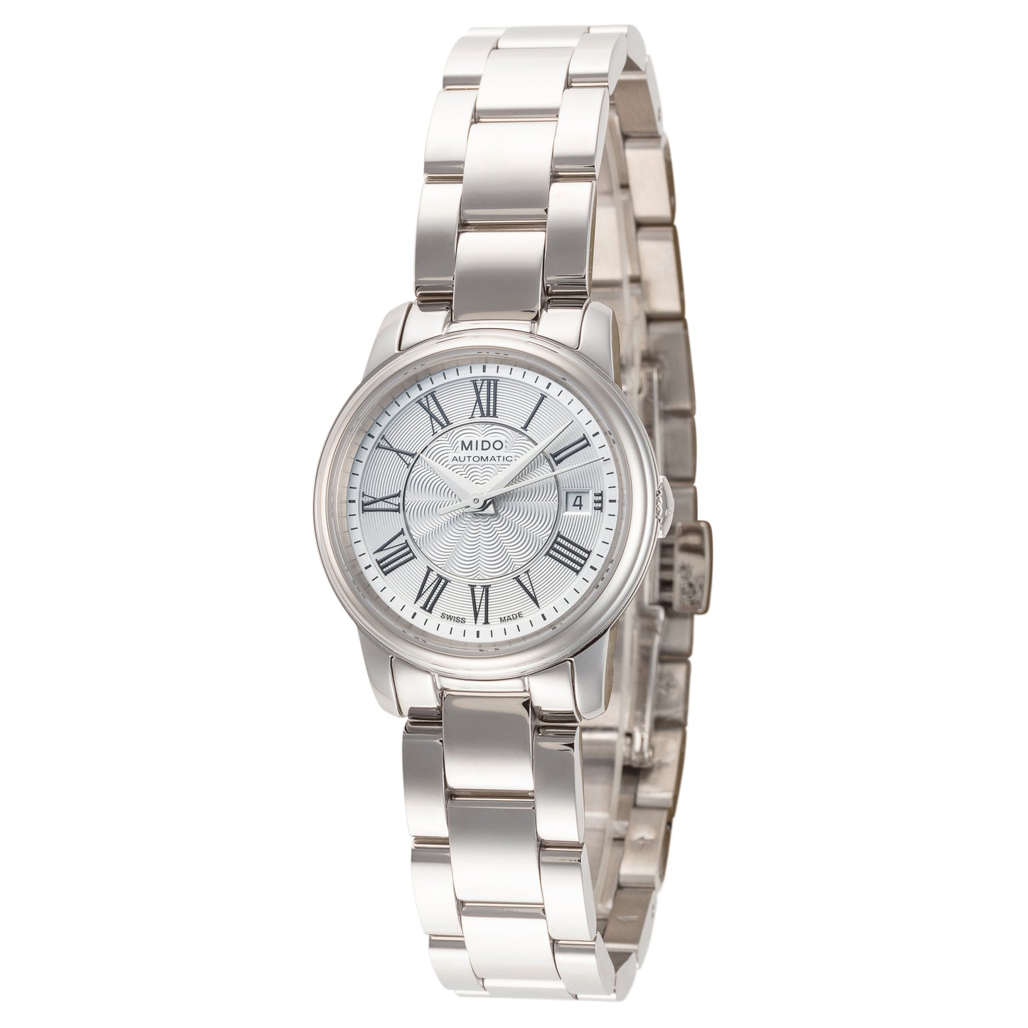 Relógio automático Mido feminino M0100071103309 Baroncelli III 25 mm