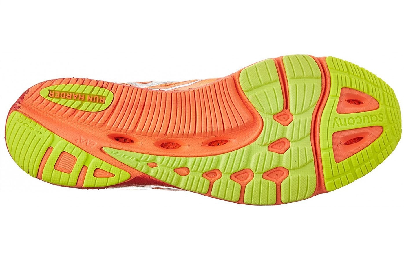 Tênis de corrida feminino Saucony Type A 6 laranja