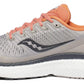 Tênis de corrida Saucony Triumph 18 feminino, cinza, tamanho 12 D, largo