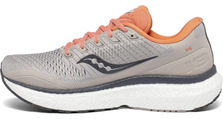Tênis de corrida Saucony Triumph 18 feminino, cinza, tamanho 12 D, largo