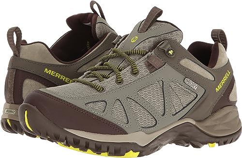 Tênis Merrell Siren Sport Q2 Feminino Impermeável Marrom/Cinza Tamanho 7 B Médio