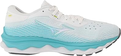 Tênis de corrida Mizuno Wave Sky 5 feminino, branco