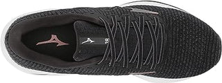 Tênis de corrida Mizuno Wave Inspire 18 feminino, preto, tamanho 7 B, médio