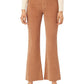 DL1961 Bridget Calça Jeans Bootcut de Cintura Alta Teddy Taupe Marrom