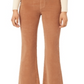 DL1961 Bridget Calça Jeans Bootcut de Cintura Alta Teddy Taupe Marrom