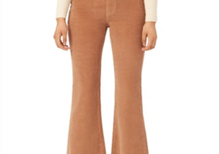 DL1961 Bridget Calça Jeans Bootcut de Cintura Alta Teddy Taupe Marrom