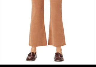 DL1961 Bridget Calça Jeans Bootcut de Cintura Alta Teddy Taupe Marrom