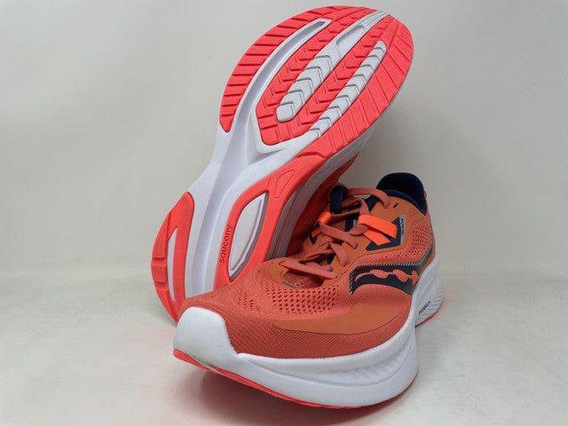 Tênis de corrida Saucony Guide 15 feminino, laranja, tamanho 10 B, médio, EUA