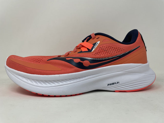 Tênis de corrida Saucony Guide 15 feminino, laranja, tamanho 10 B, médio, EUA