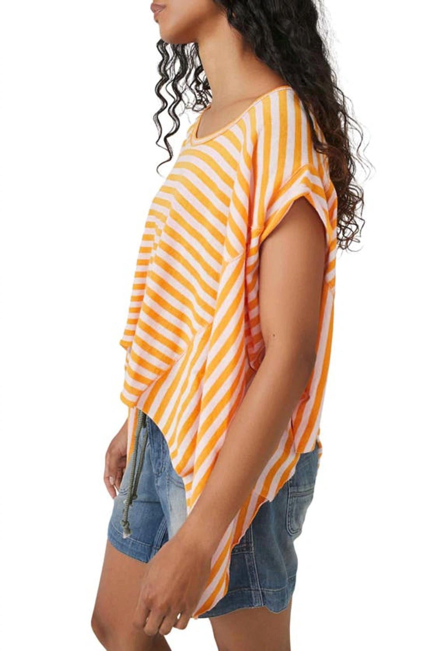 Free People - CAMISETA ANJO LISTRADO