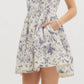 Entro - Floral Toile Dress Final Sale