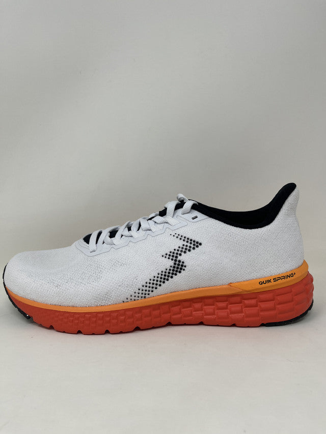 Tênis de corrida 361 Degrees Fierce 2 feminino, branco, tamanho 8 B, médio