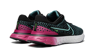 Tênis de corrida Nike React Infinity Fk 3 feminino preto/turquesa