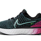 Tênis de corrida Nike React Infinity Fk 3 feminino preto/turquesa