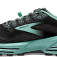 Tênis de trilha Brooks Cascadia 16 feminino, preto/ébano/yucca