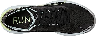 Tênis de corrida Puma Liberate Nitro feminino preto/azul