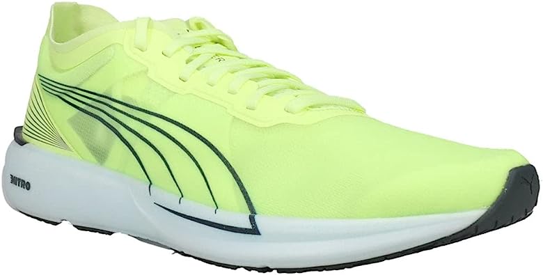 Tênis de corrida Puma Liberate Nitro masculino Fizzy Light/Azul