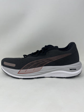 Tênis de corrida feminino Puma Velocity Nitro 2 preto/ouro rosa
