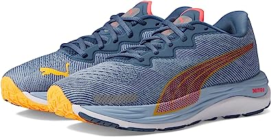 Tênis de corrida feminino Puma Velocity Nitro 2, céu noturno/pôr do sol
