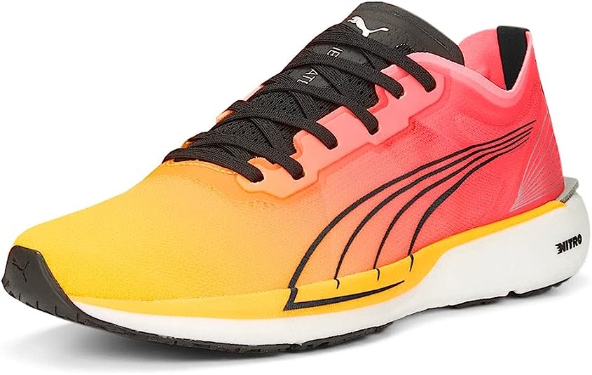 Tênis de corrida feminino Puma Liberate Nitro Fireglow Sunset Glow/Sun Stream