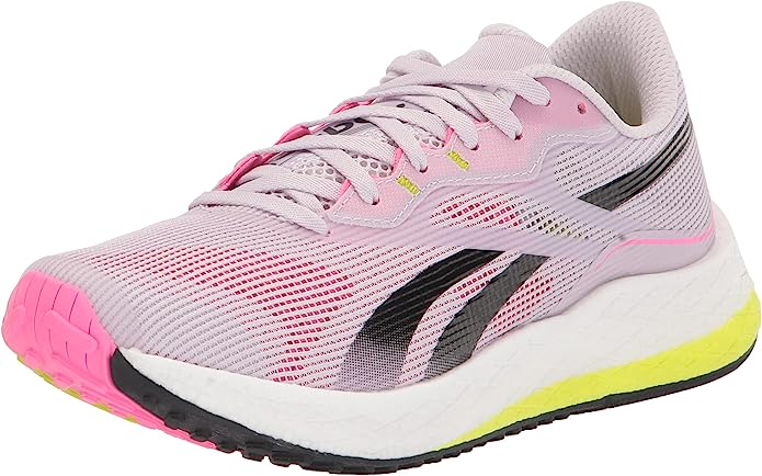 Tênis de corrida feminino Reebok Floatride Energy 3.0, rosa, tamanho 6,5 B, médio, EUA