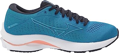 Tênis de corrida Mizuno Wave Rider 25 feminino, azul