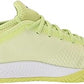 Tênis de tênis feminino Adidas Defiant Generation, verde limão/preto e amarelo