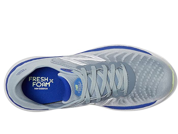 Tênis de corrida New Balance Kids 860 V11 cinza tamanho 11,5 para criança pequena