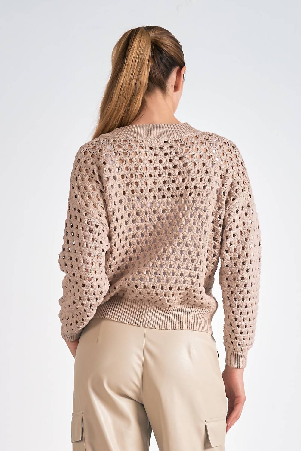 Elan - Zip-up Sweater Cardigan