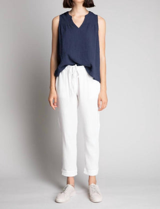 124 Voltaire - Blusa sem mangas arejada