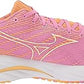 Tênis Mizuno Wave Rider 26 Run Feminino, Ciclâmen/Branco, Tamanho 7 B, Médio, EUA