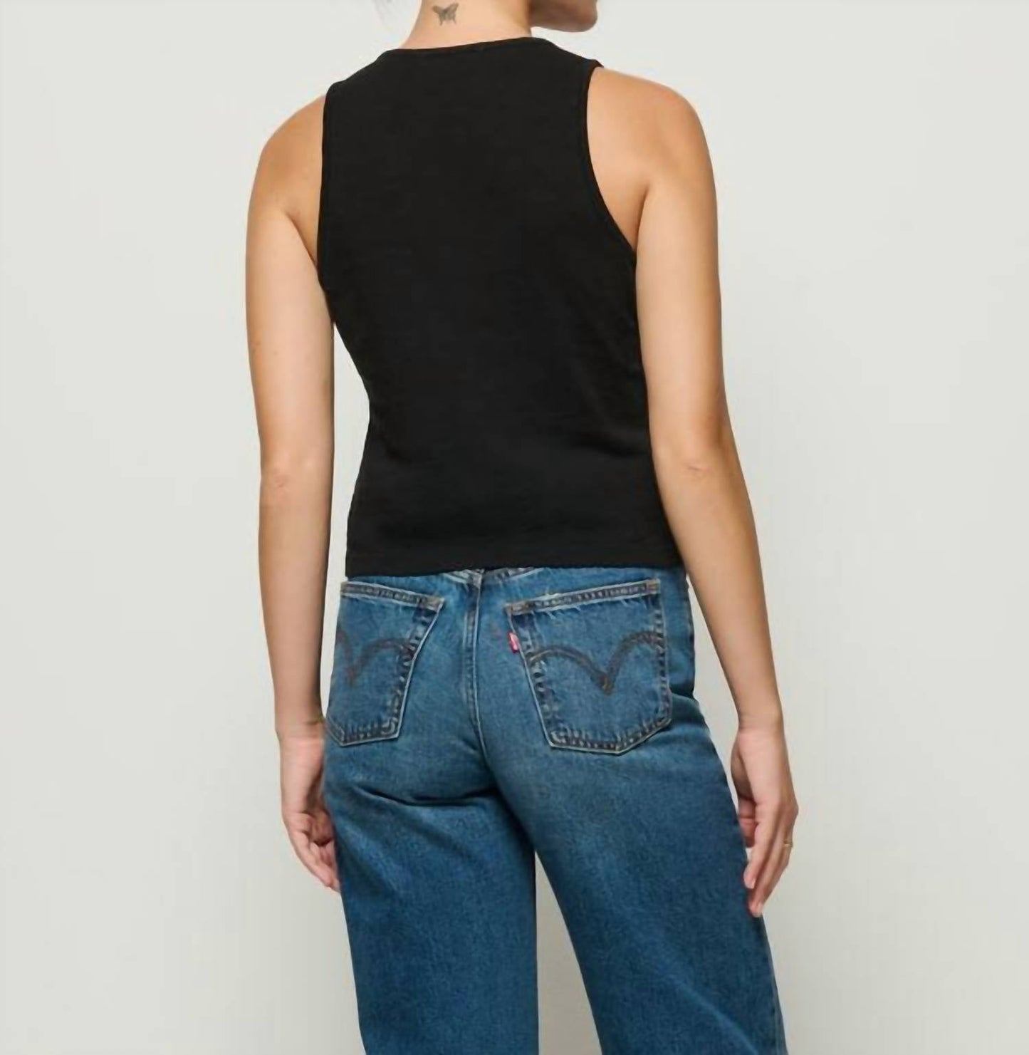 Nation Ltd - Abbie Button Front Tank Top