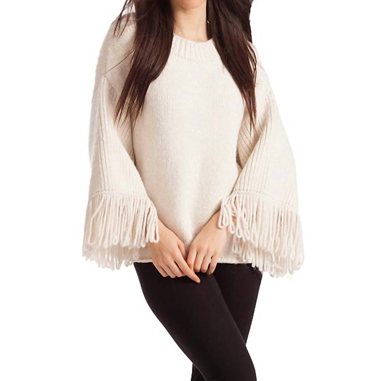 French Kyss - Amia Ribbed V-Neck Sweater
