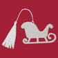 Creative Gifts International - Sleigh Ornament with Tassel